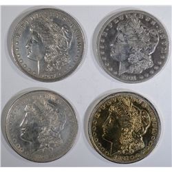 1901-O, 3-1921 MORGAN DOLLARS