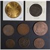 Image 2 : LOT: 8 - TOKENS, OLD FOREIGN COINS