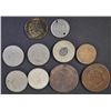 Image 2 : LOT: LOW GRADE/DAMAGED TYPE COINS,