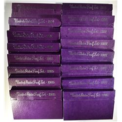 U.S PROOF SET LOT