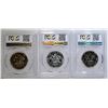 Image 2 : 3 PROOF KENNEDY HALVES PCGS PR-68 CAM