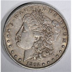 1892 MORGAN DOLLAR  XF+