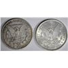 Image 2 : 1896-S VF/XF & 1897 AU MORGAN DOLLARS