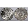Image 1 : 2 MORGAN DOLLARS:  1898-O CH BU &
