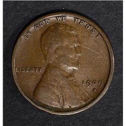 1909-S LINCOLN CENT  VF