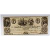 Image 1 : 1836 $3 BANK OF WASHTENAW NO. 10101