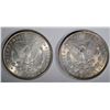Image 2 : 1897 BU & 1896 BU MORGAN DOLLARS