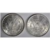 Image 2 : 2 - 1889 MORGAN DOLLARS  BU