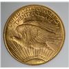 Image 3 : 1920 $20 ST GAUDENS GOLD RNG GEM BU