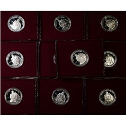 10-1982 90% SILVER PROOF WASHINGTON HALF DOLLARS