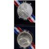 Image 1 : 1991 USO & 2012 STAR SPANGLED BANNER UNC DOLLARS