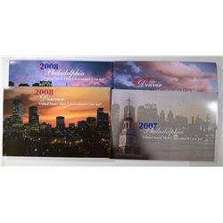 2007 & 08 U.S. MINT UNC SETS ORIG PACKAGING