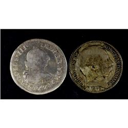 1878 DANISH WEST INDIES 5c & 1774