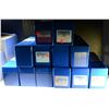 Image 1 : 12-USED PCGS BLUE PLASTIC SLABBED COIN BOXES