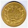 Image 2 : 1855-O $1.00 GOLD, AU RARE!! Few marks rev