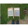 Image 1 : 2 Washboards, 1 glass, 1 enamel