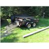 Image 1 : 10' tandem trailer w/ramps