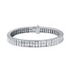 Image 1 : 14KT White Gold 7.15ctw Diamond Bracelet
