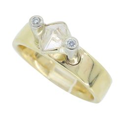 14KT Yellow Gold 0.92ct Diamond Ring