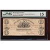 Image 1 : 1837 $20 Mississippi and Alabama Obsolete Note PMG 15