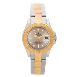 Rolex Yacht Master 18KT Two Tone Gold Ladies Wristwatch
