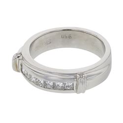 Platinum 0.30ctw Diamond Wedding Band