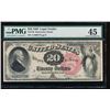 Image 2 : 1880 $20 Legal Tender Note PMG 45