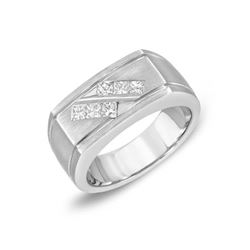 14KT White Gold 0.63ctw Diamond Ring