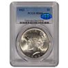 Image 1 : 1923 $1 Peace Silver Dollar Coin PCGS MS66 CAC