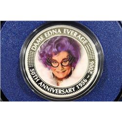 2006 AUSTRALIA $1 COLORIZED PROOF 1 OZ. SILVER