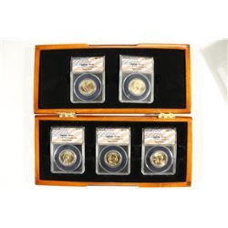 2007-D PRESIDENTIAL DOLLARS & SACAGAWEA DOLLAR SET