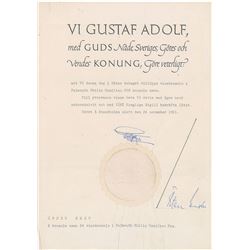 King Gustaf VI Adolf of Sweden and Queen Louise of Sweden