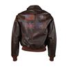 Image 2 : Korean War USAF 8th Bombardment Squadron A-2 Flight Jacket with Unit Patch and Painted Back