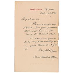 Oliver Wendell Holmes, Sr