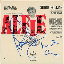 Sonny Rollins and Michael Caine