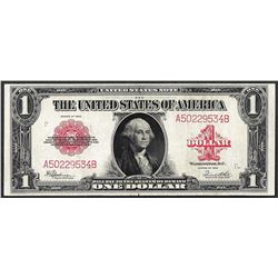 1923 $1 Legal Tender Note Red Seal