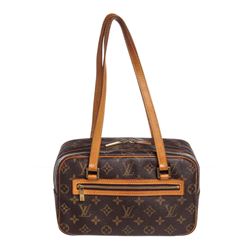 Louis Vuitton Monogram Canvas Leather Cite MM Shoulder Bag