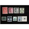 Hitler Stamps Around 1930-1940.A total of 9 pieces