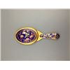 Image 2 : Middle 20th Cnetury Cloisonne Small Miror and Comb. Comb has one tooth loss(One tooth repaired)