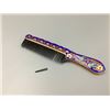 Image 5 : Middle 20th Cnetury Cloisonne Small Miror and Comb. Comb has one tooth loss(One tooth repaired)