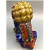 Image 3 : A Pair of Two Middle 20th Century Cloisonne Enamel Lions