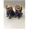 Image 5 : A Pair of Two Middle 20th Century Cloisonne Enamel Lions