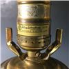 Image 2 : Late Qing Dynasty - Republican Era Table Lamp with Remanufacture of An Old Cloisonne Enamel Vase