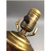Image 3 : Late Qing Dynasty - Republican Era Table Lamp with Remanufacture of An Old Cloisonne Enamel Vase