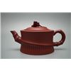"Gold Bamboo" Yixing Teapot with Certification?Yixing Famous Ceramic Artist: Shi,Lingyan