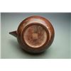 Image 4 : Late Ming Dynasty, A Large and Old Yixing Teapot with Bronze Loop-Handled; "Yi Xing Meng Chen Zi Zao