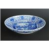 Image 3 : Qing Dynasty "Da Qing Yong Zheng Nian Zhi" mark, a large blue-and-white "figures" plate