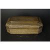 Image 2 : Qing Dynasty Cooper Box Engraved with Floral