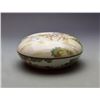 Image 1 : Late Qing Dynasty, A Large and Fine procelain Box with Cover, painted two ladies and a boy by "Qianj