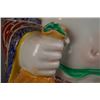 Image 4 : An Early 20th Century "Fu Jian Hui Guan" Famille-Rose Figure of Budai with linen at the bottom